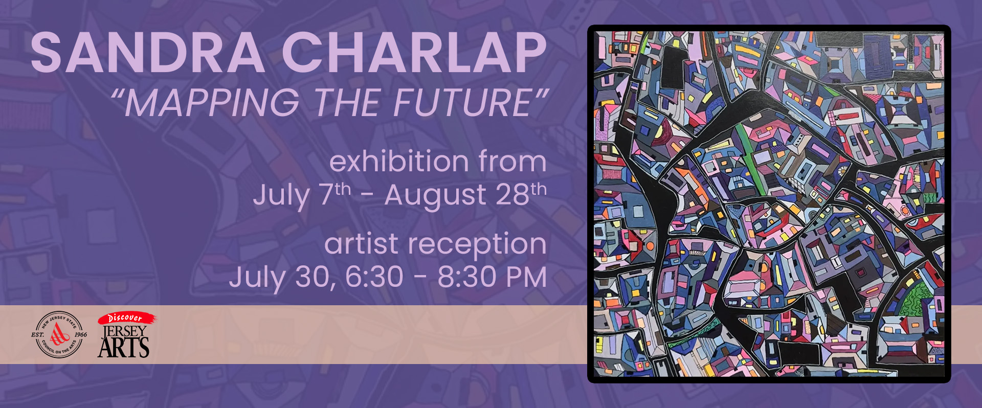 Sandra Charlap Exhibit, July 7 - August 28