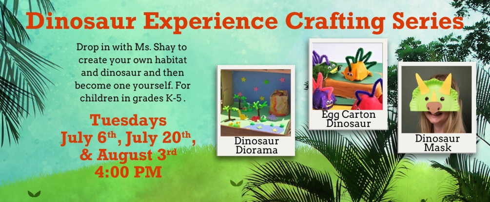Dinosaur Crafting experience Series